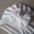 LIMITED EDITION Turban heart beancup pink Knot, simple or buns in 3 colors mesh fabric